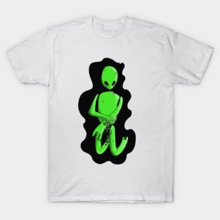 Sad Alien (version 1) T-Shirt